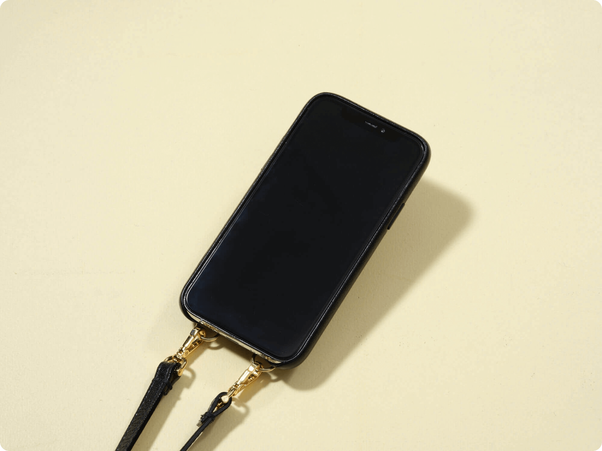 【辻元舞さん別注】 ショルダーストラップ付 バックカバーiPhoneケース