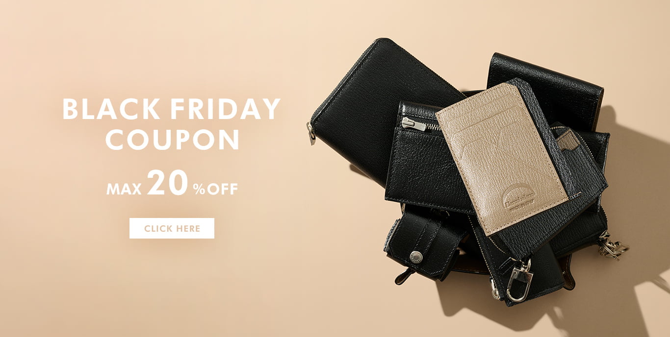 バナー：【MAX 20%OFF】BLACK FRIDAYクーポン配布中