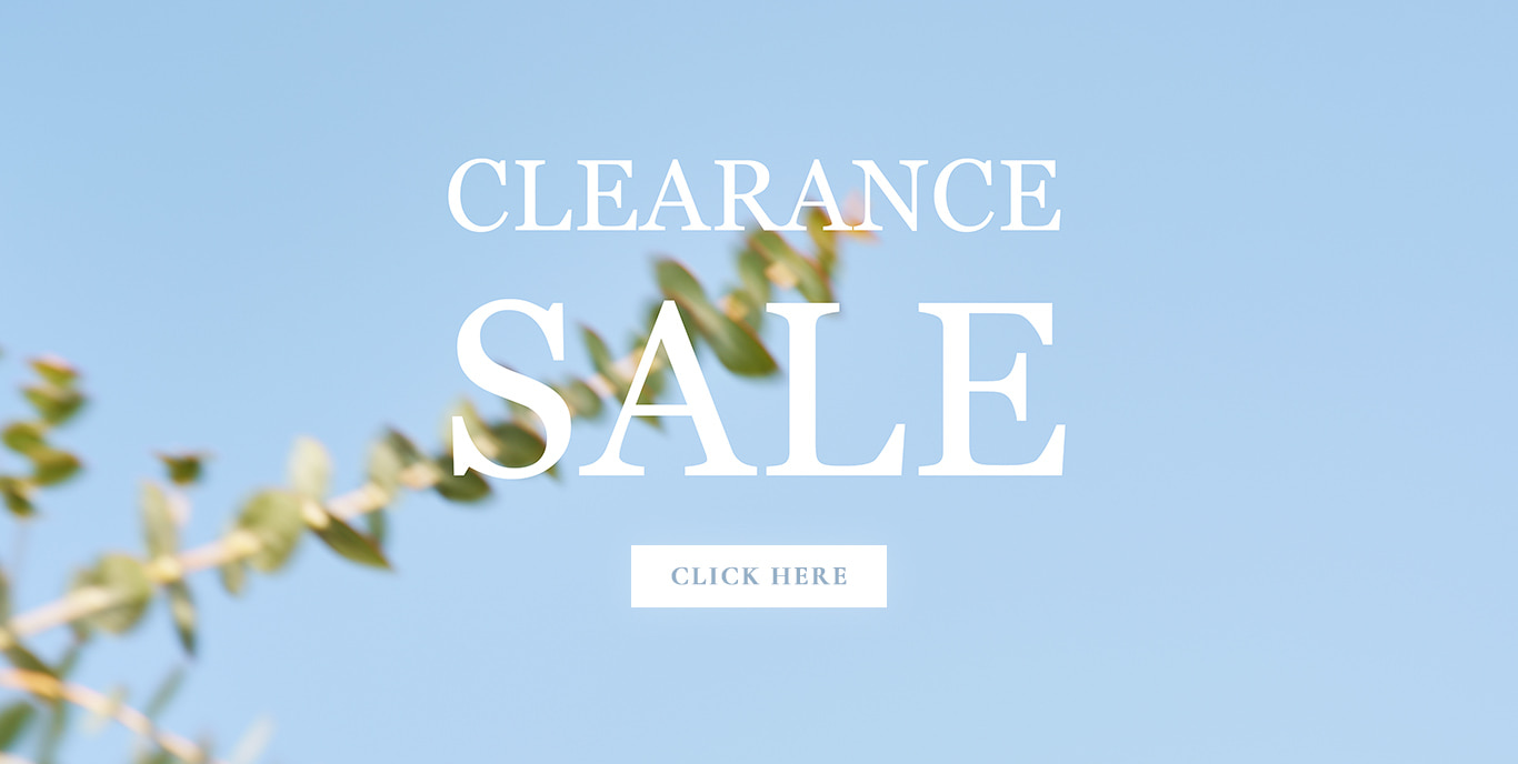 バナー：CLEARRANCE SALE 7/18-7/31