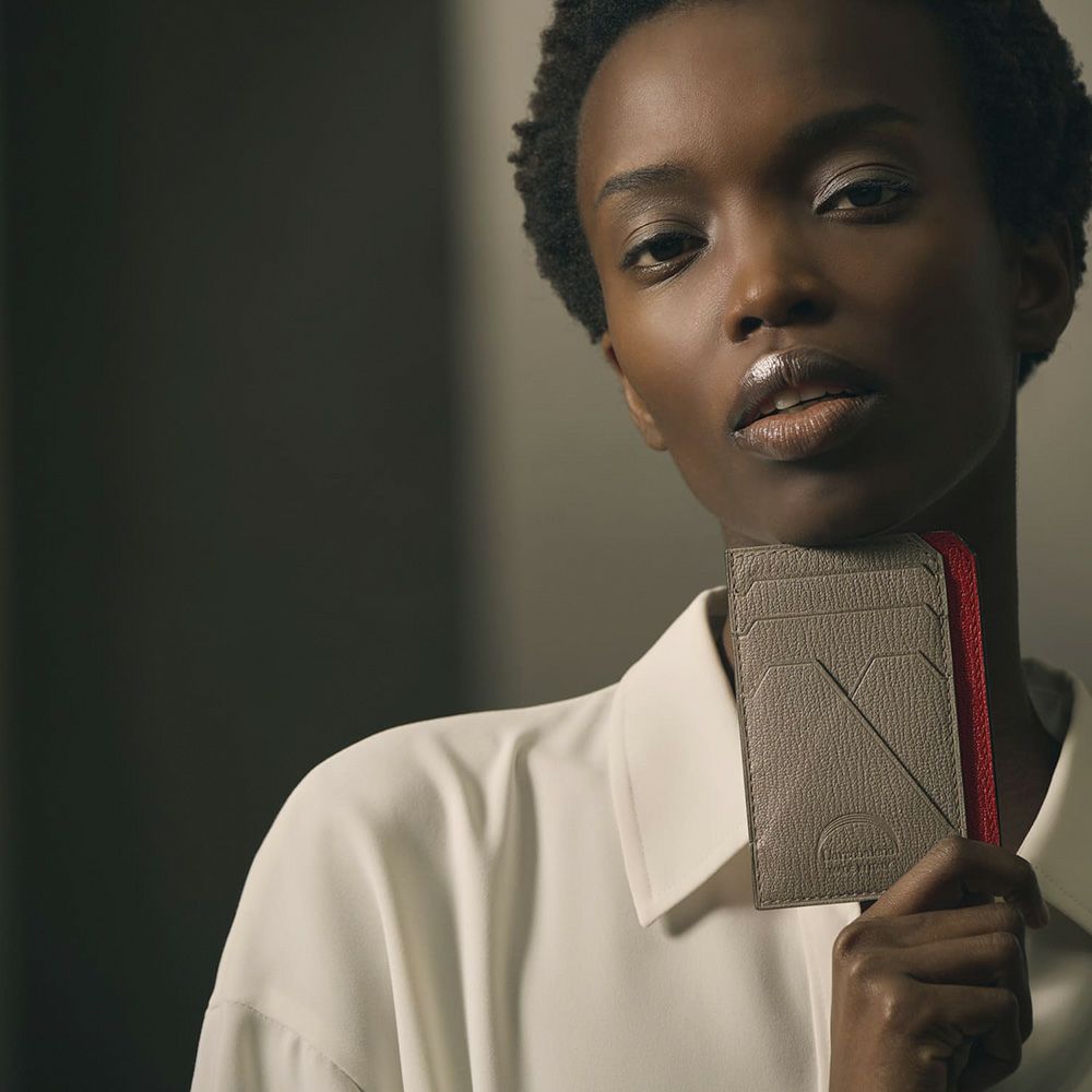 ラルコバレーノ クロコスマートミニウォレット 持ち運び 