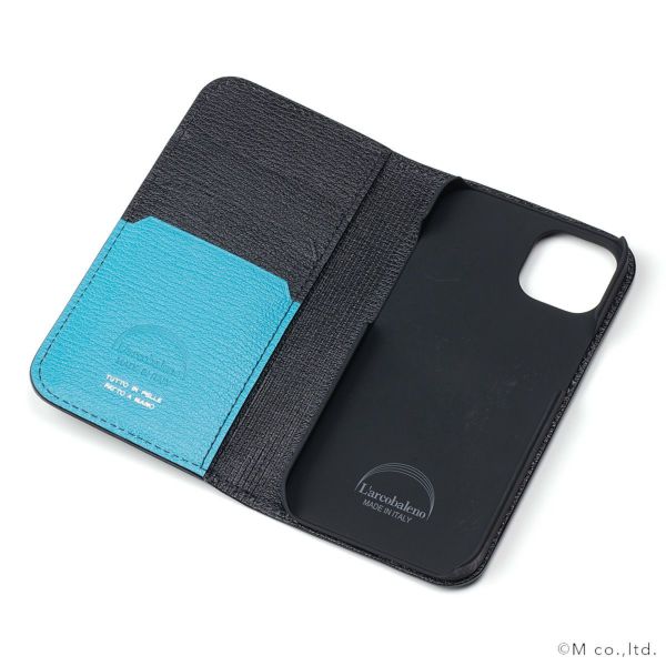 iPhoneケース BLACK*TURQUOISE | ラルコバレーノ公式通販