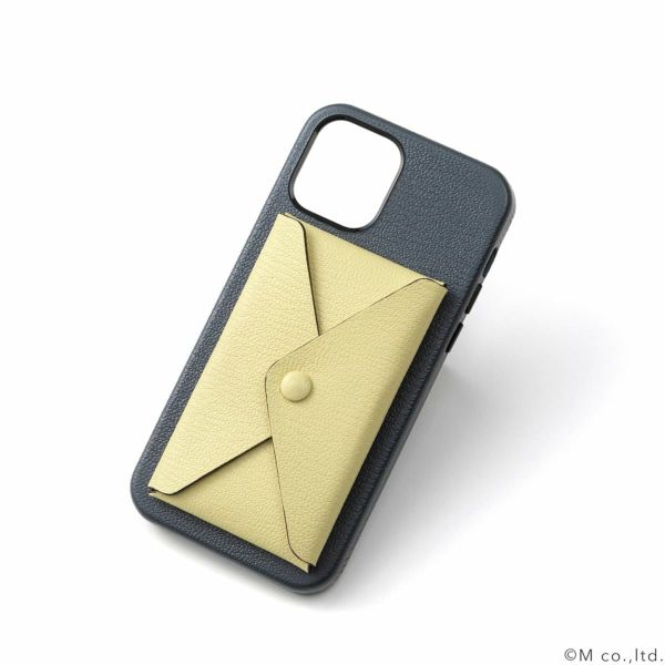 バックカバーiPhoneケース GRAY*YELLOW | ラルコバレーノ公式通販