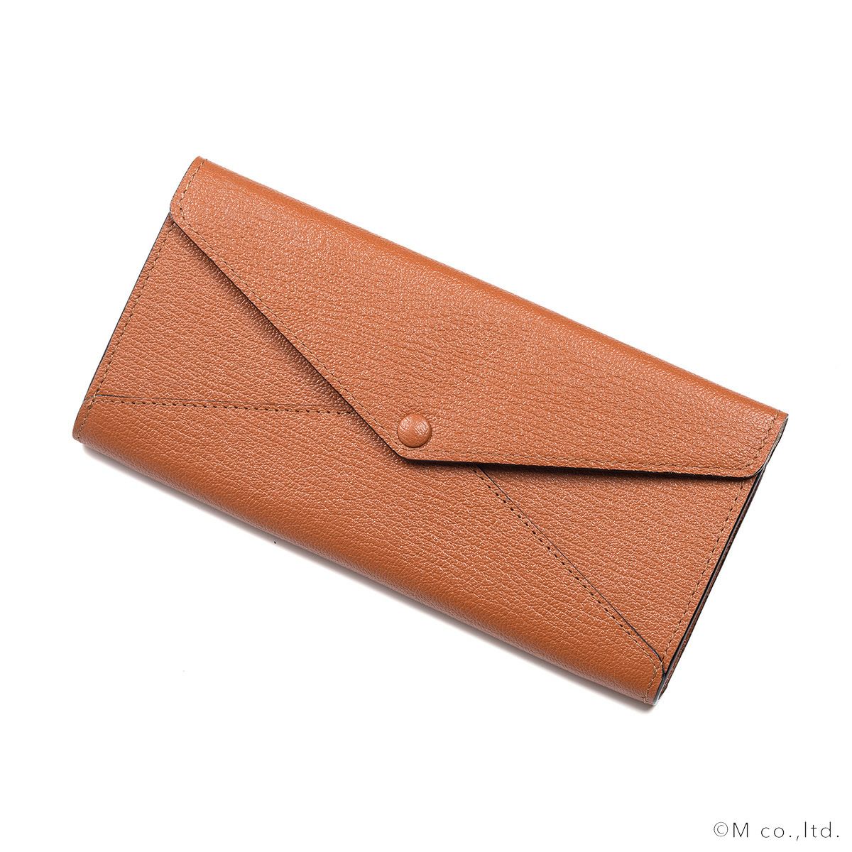 エンベロップ型ロングウォレット CARAMELLO*PANNA エンベロップ型ロングウォレット CARAMELLO*PANNA