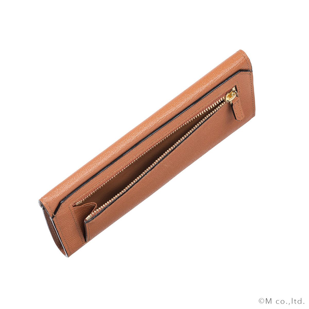 エンベロップ型ロングウォレット CARAMELLO*PANNA エンベロップ型ロングウォレット CARAMELLO*PANNA