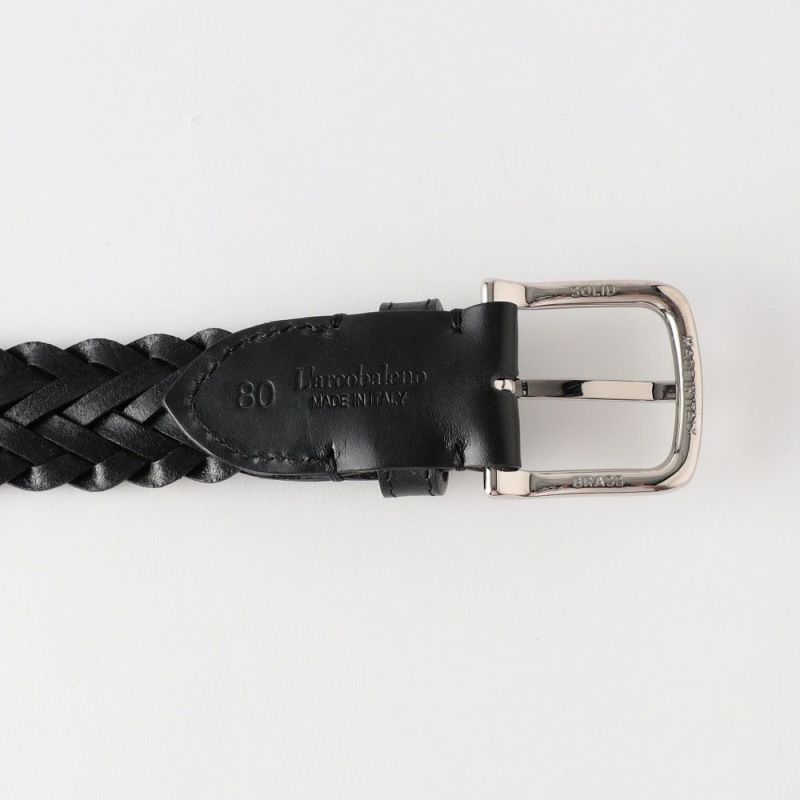 30mm レザーメッシュベルト BLACK | ラルコバレーノ公式通販 30mm レザーメッシュベルト BLACK | ラルコバレーノ公式通販