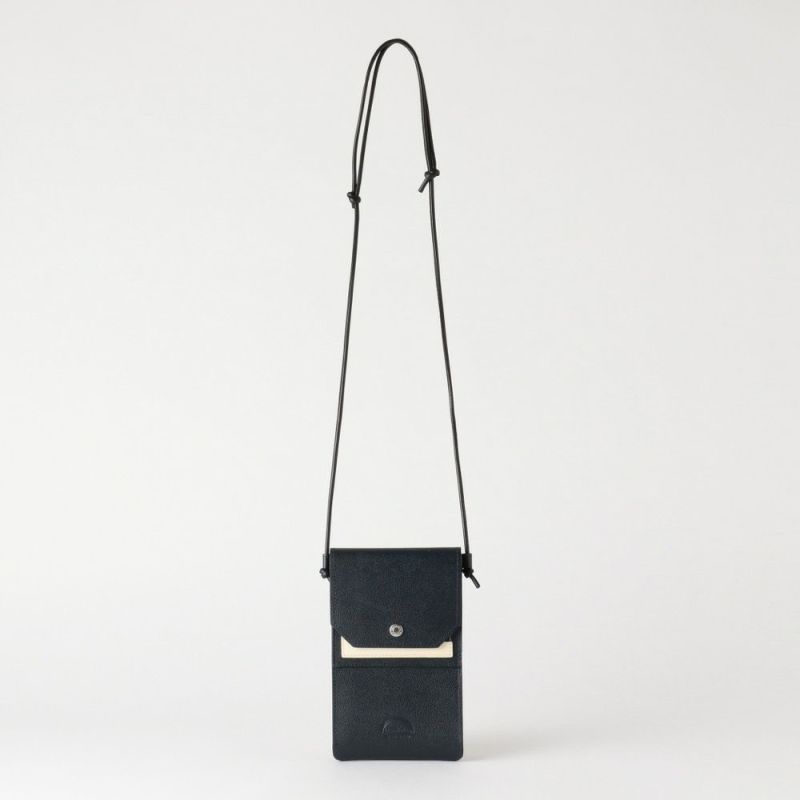 フラップショルダーウォレット NAVY*WHITE | ラルコバレーノ公式通販