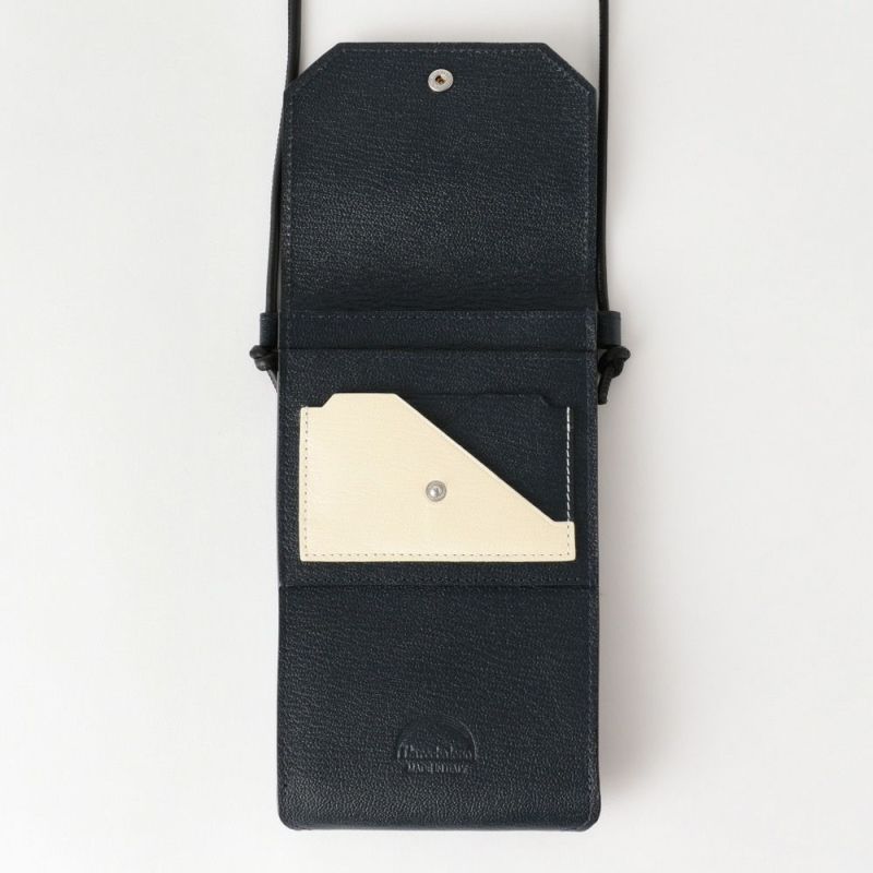 フラップショルダーウォレット NAVY*WHITE | ラルコバレーノ公式通販