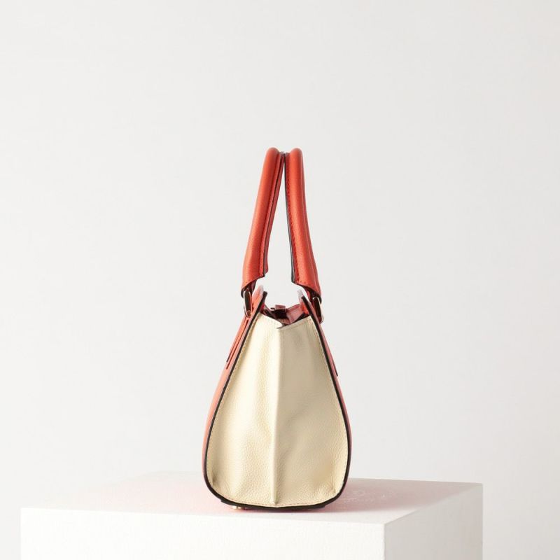 Francesca バッグ ORANGE * Lt.BEIGE | ラルコバレーノ公式通販