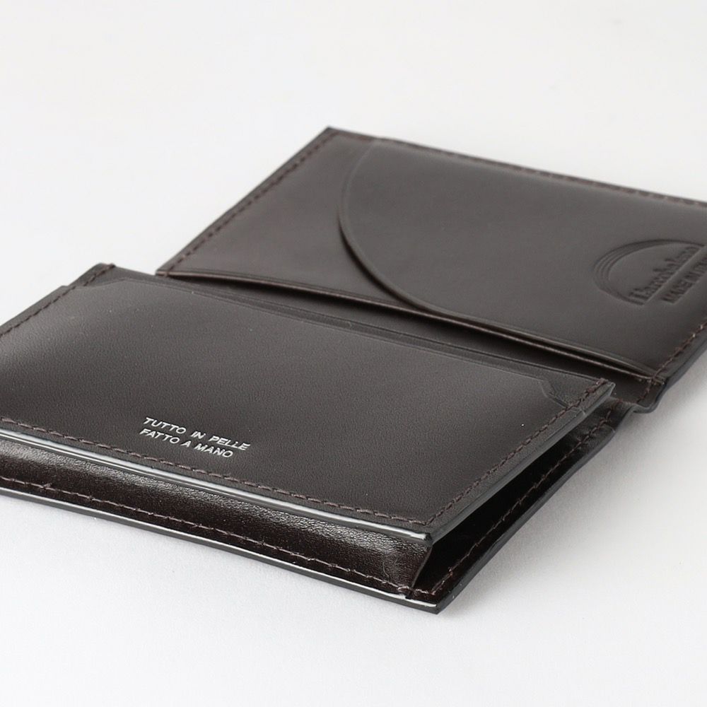 フレンチカーフ 名刺入れ D.BROWN | ラルコバレーノ公式通販