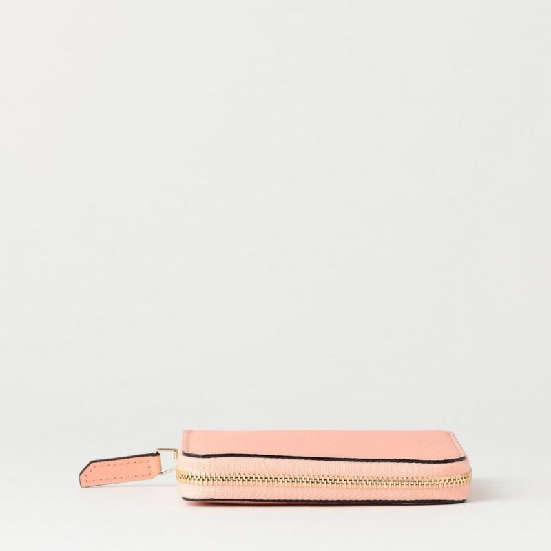 ラウンドジップミニウォレット PINK*BEIGE | ラルコバレーノ公式通販