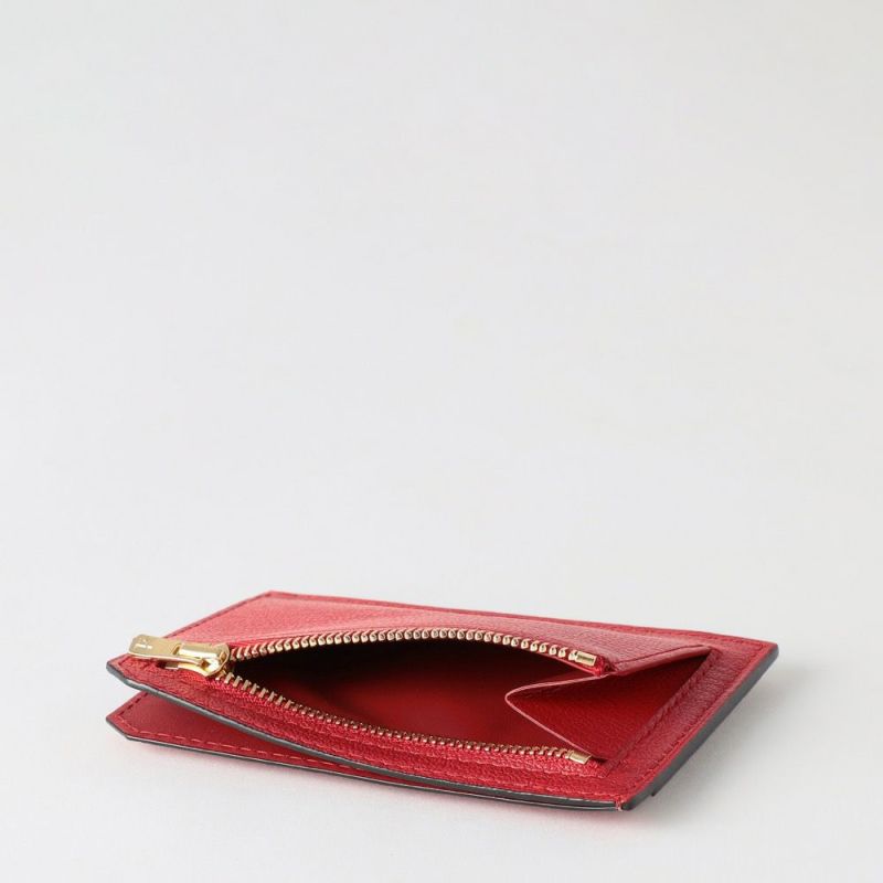 L’arcobaleno 新品 スマートカードウォレット RED*TORTORA スマートミニウォレット RED*TORTORA | ラルコバレーノ公式通販