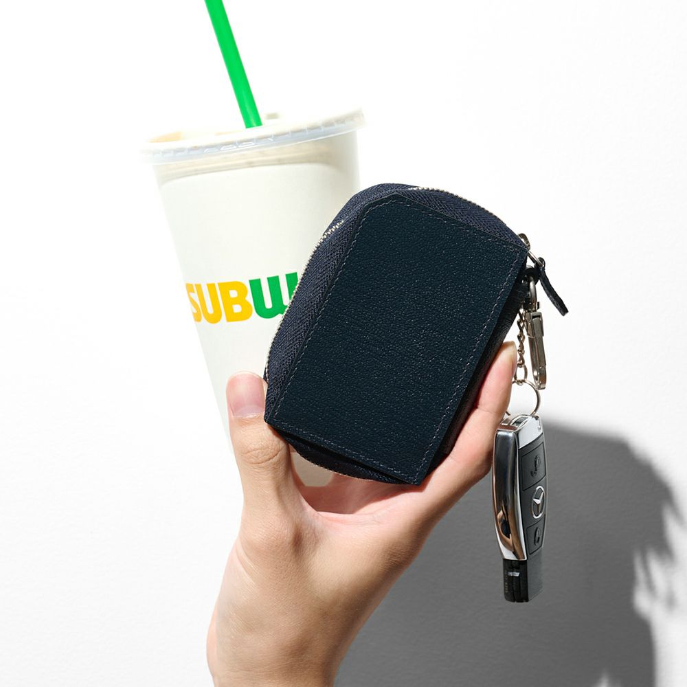 WEB・直営店限定】スマートWキーケース Lt.GRAY*MINT GREEN*LILLA