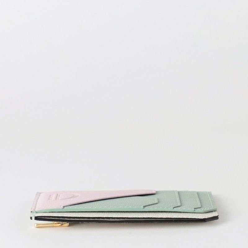 WEB・直営店限定】スマートミニウォレット Lt.GRAY*MINT GREEN