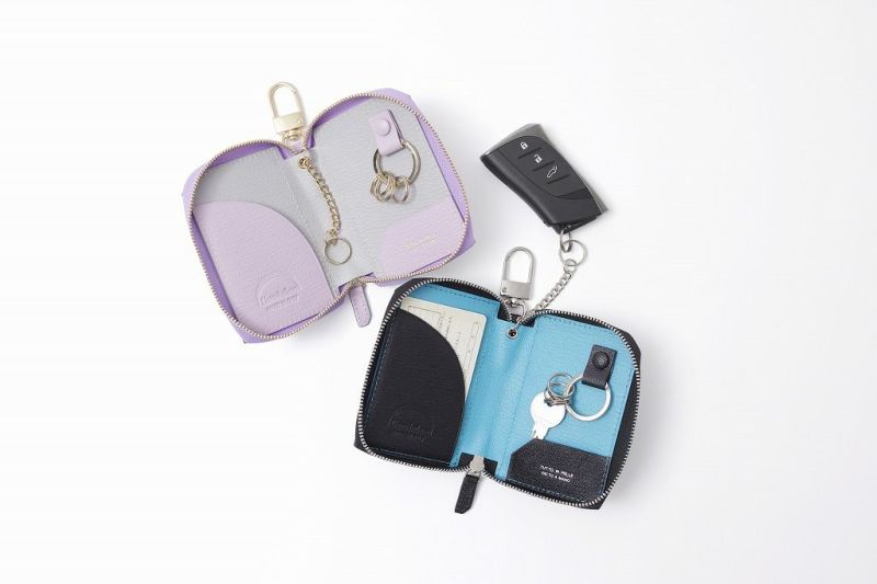 スマートWキーケース BLACK*TURQUOISE | ラルコバレーノ公式通販