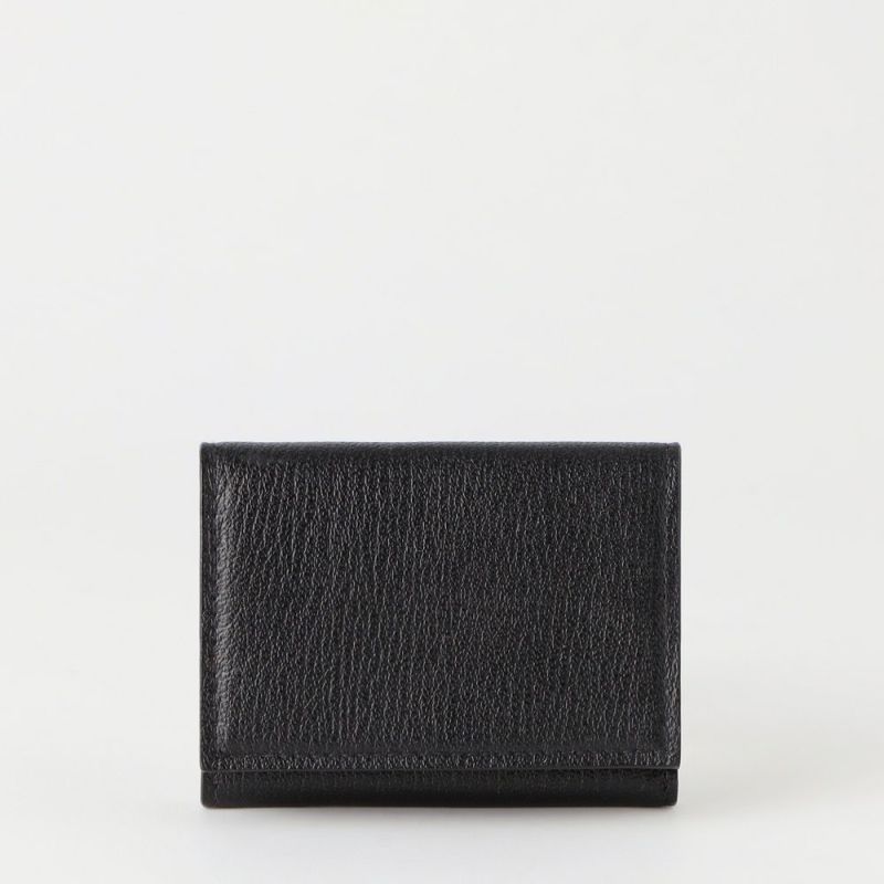 新品 ラルコバレーノ 三つ折りミニウォレット ブラック グレー 三つ折りミニウォレット BLACK*GRAY | ラルコバレーノ公式通販