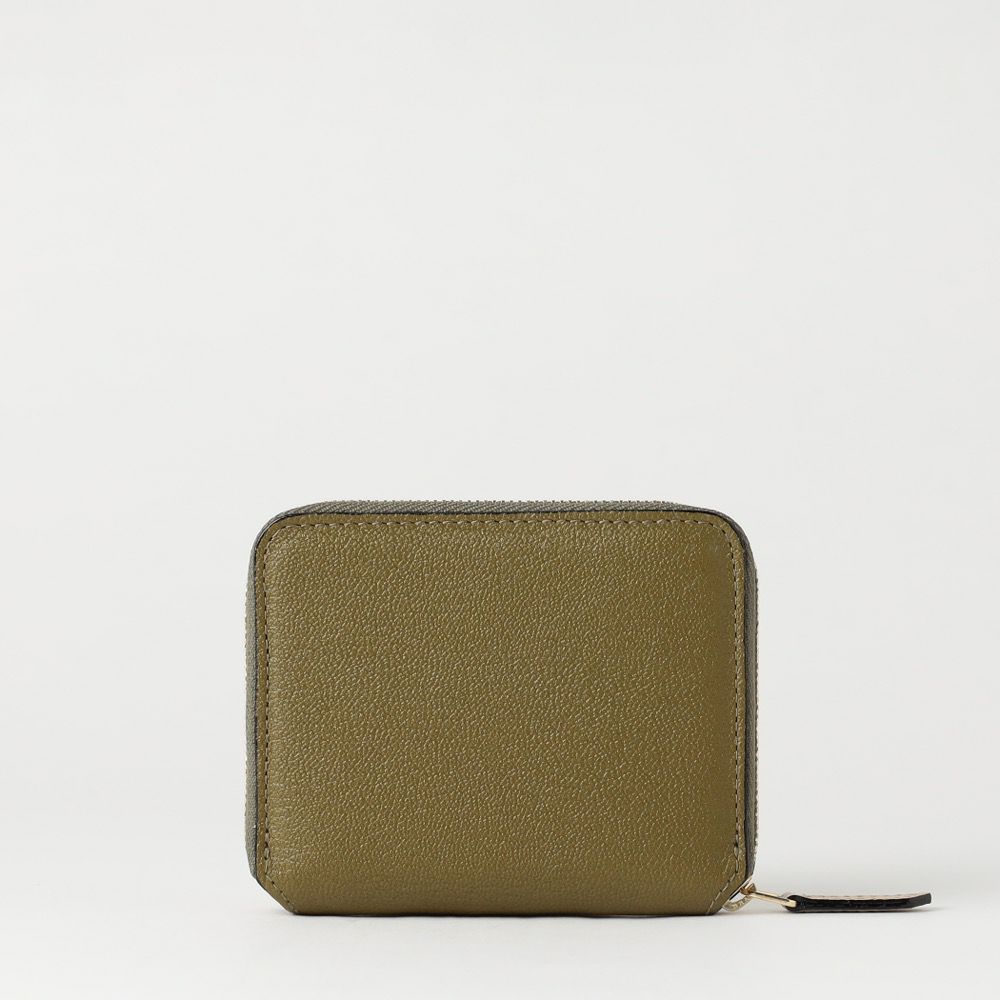ラウンドジップミニウォレット OLIVE*CHARCOAL GRAY*SAND  