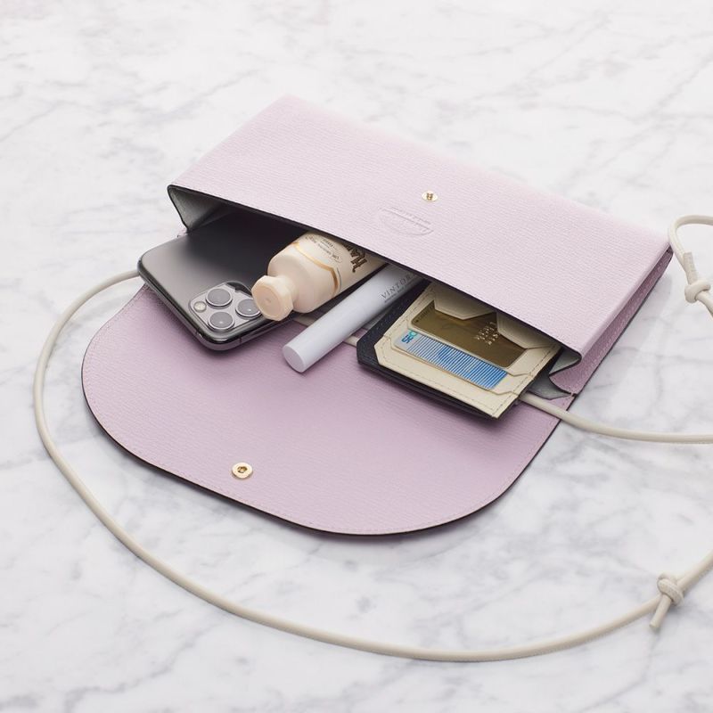 フラップショルダー＆クラッチバッグ BEIGE*PINK | ラルコバレーノ公式通販