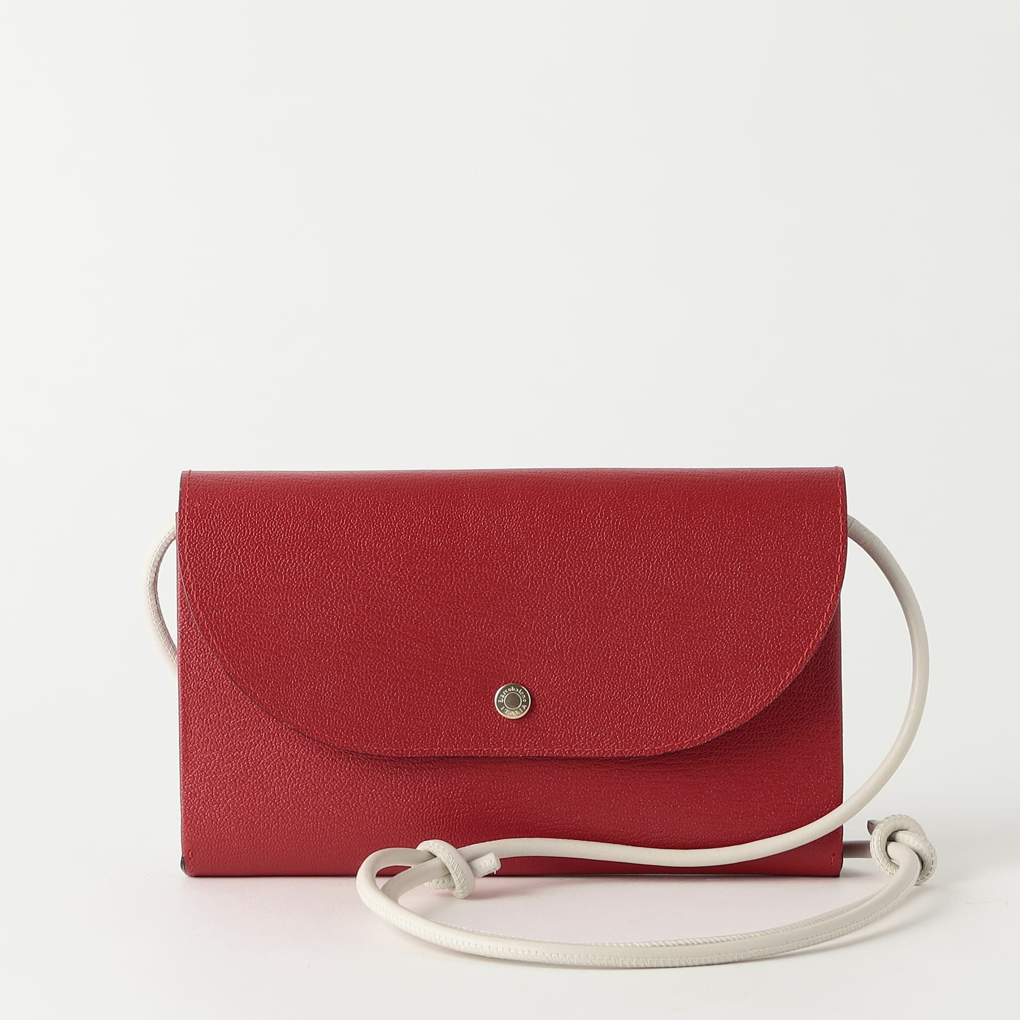 フラップショルダー＆クラッチバッグ RED*TORTORA | ラルコバレーノ