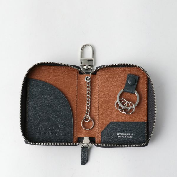 ラルコバレーノ♡スマートWキーケース スマートWキーケース BLACK*TURQUOISE | ラルコバレーノ公式通販