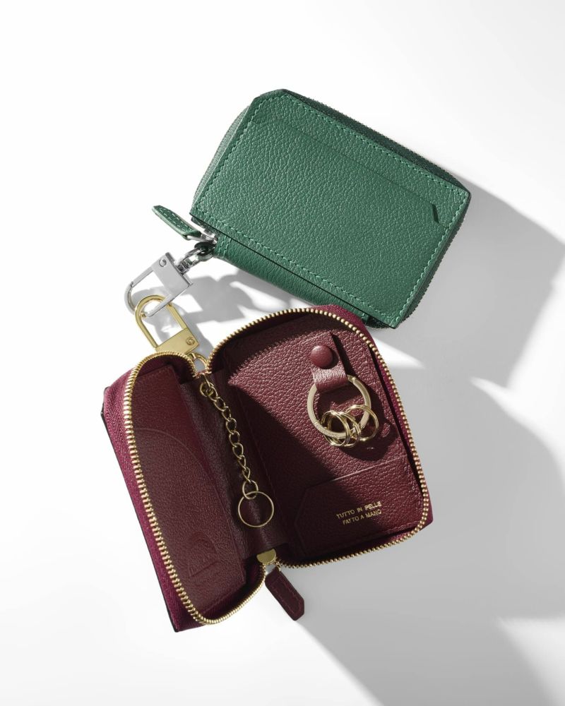 25秋シーズン限定】スマートWキーケース BORDEAUX | ラルコバレーノ