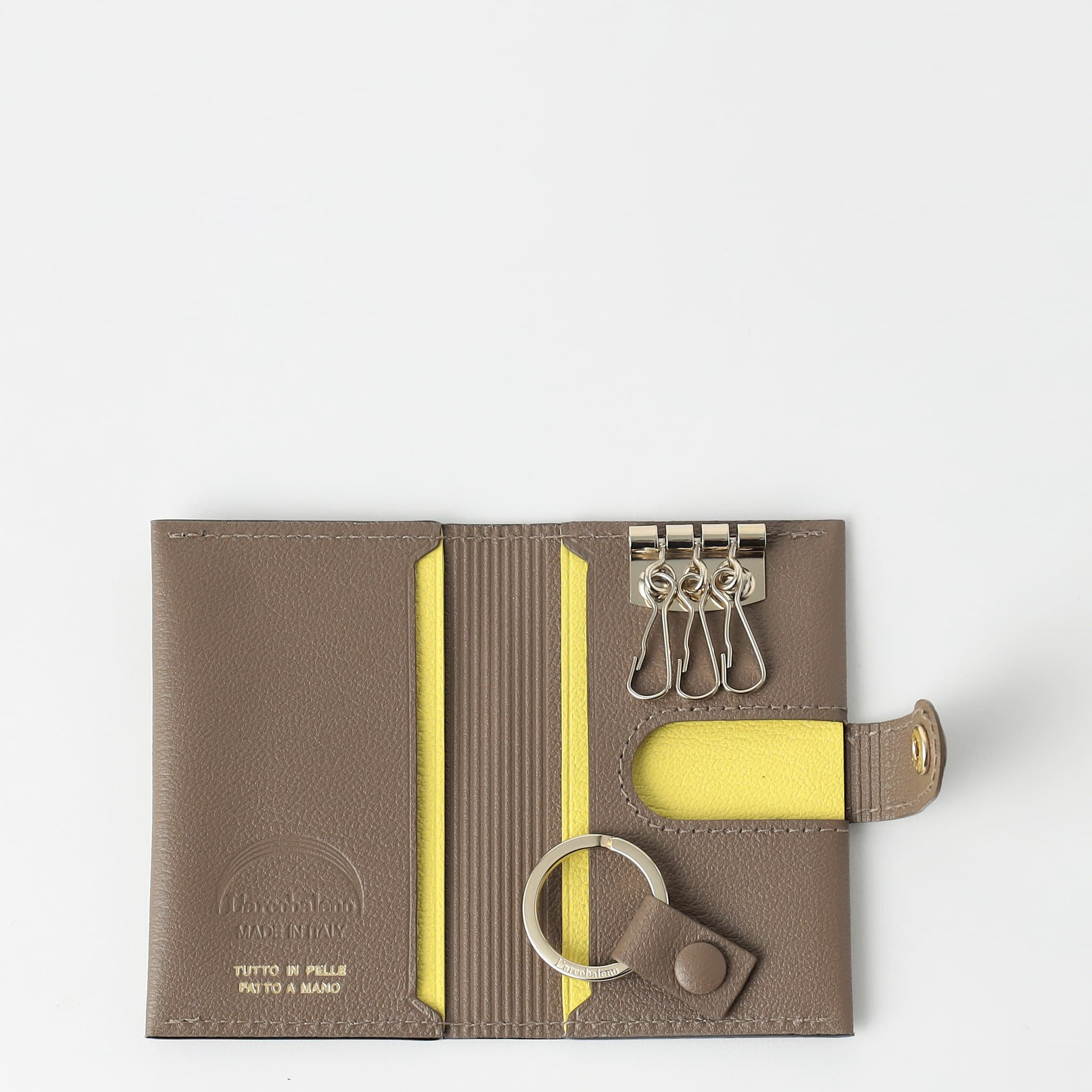 2359【新品 定価2万円】ラルコバレーノ★キーケース★GRAY/YELLOW★ スマートキーケース GRAY*YELLOW | ラルコバレーノ公式通販